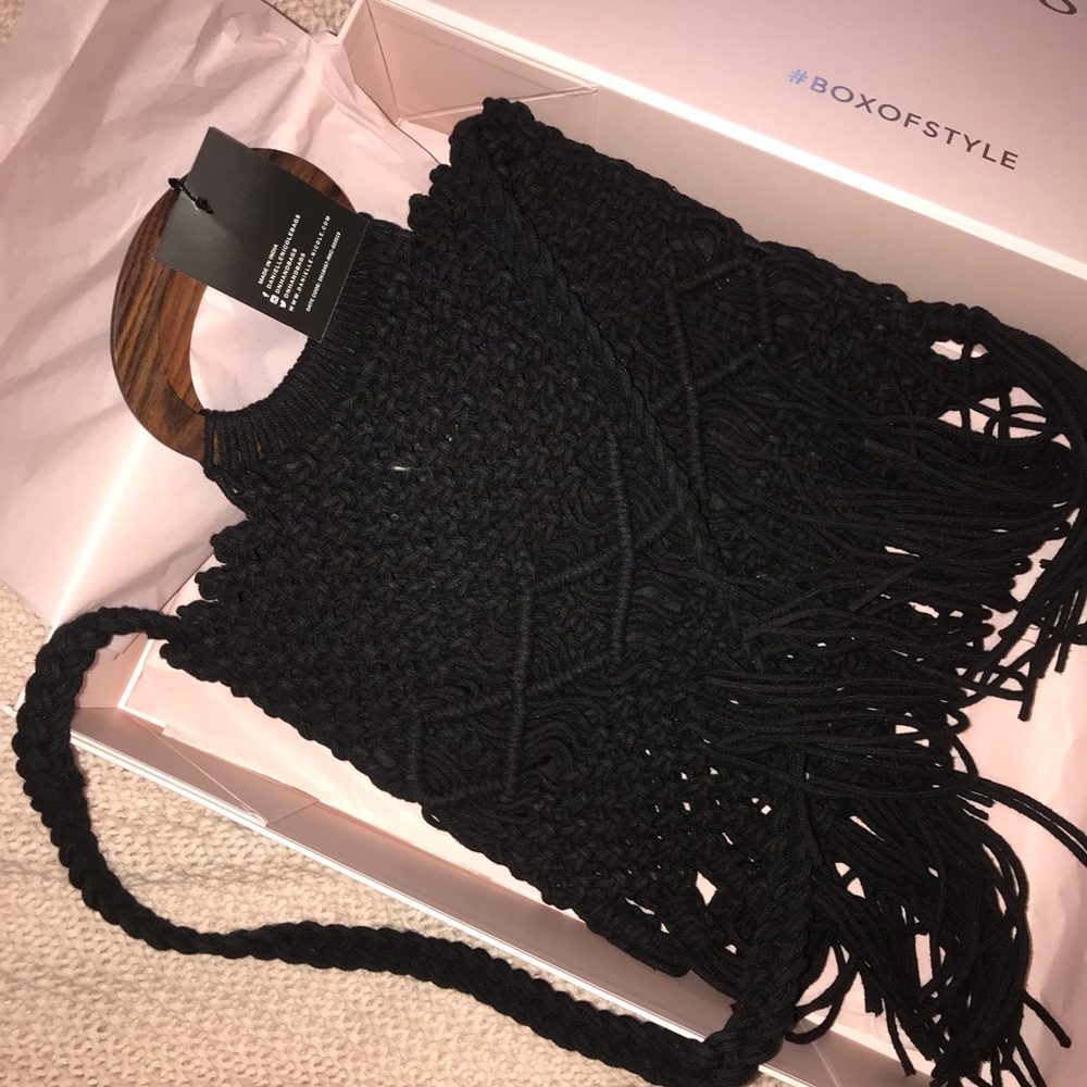 New w tags exclusive crochet bag by DanielleNicole